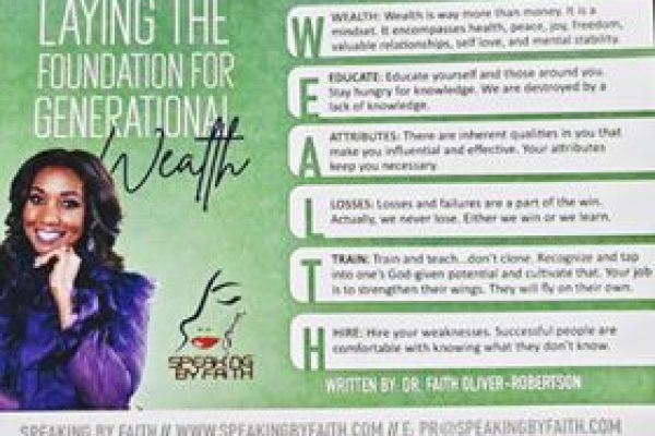 Faith Wealth Card